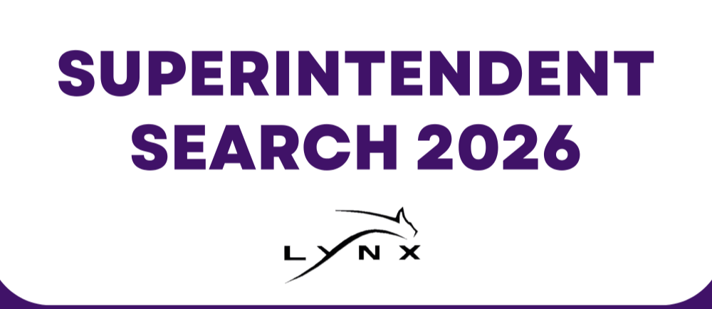 Superintendent Search deadline is 04/27/26