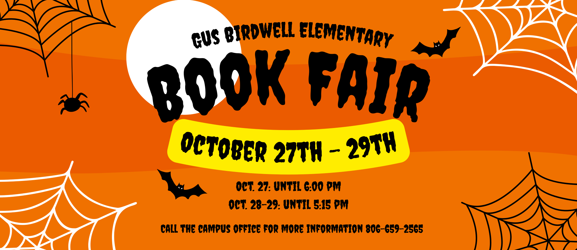 GBE Book Fair Oct.27-30