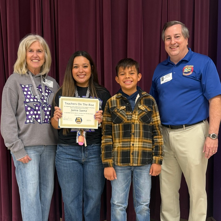 Jaemi Saenz; student Benjamin Flores