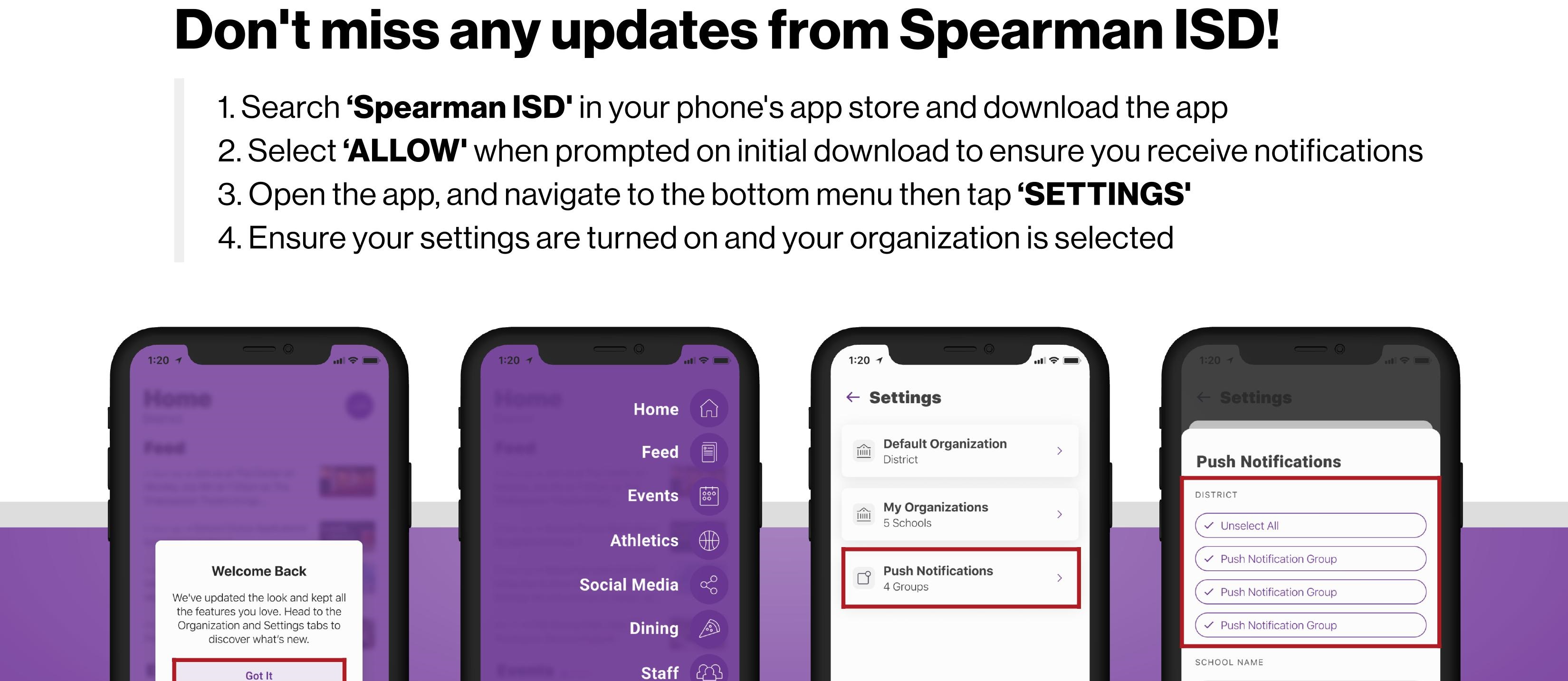 Spearman ISD App