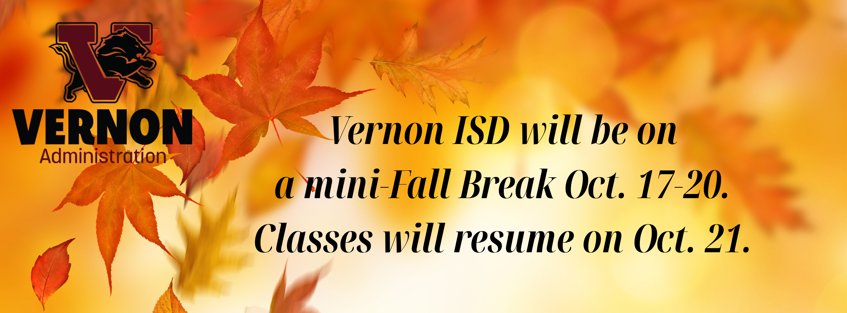 fall break 2025