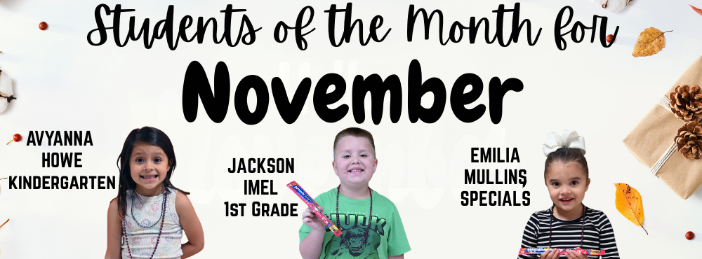 mccord students for november
