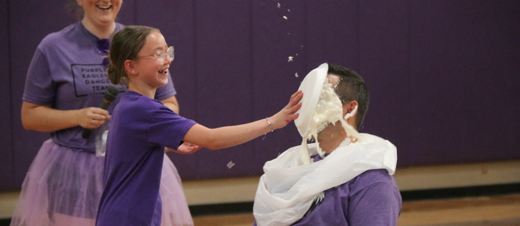 student pieing principal