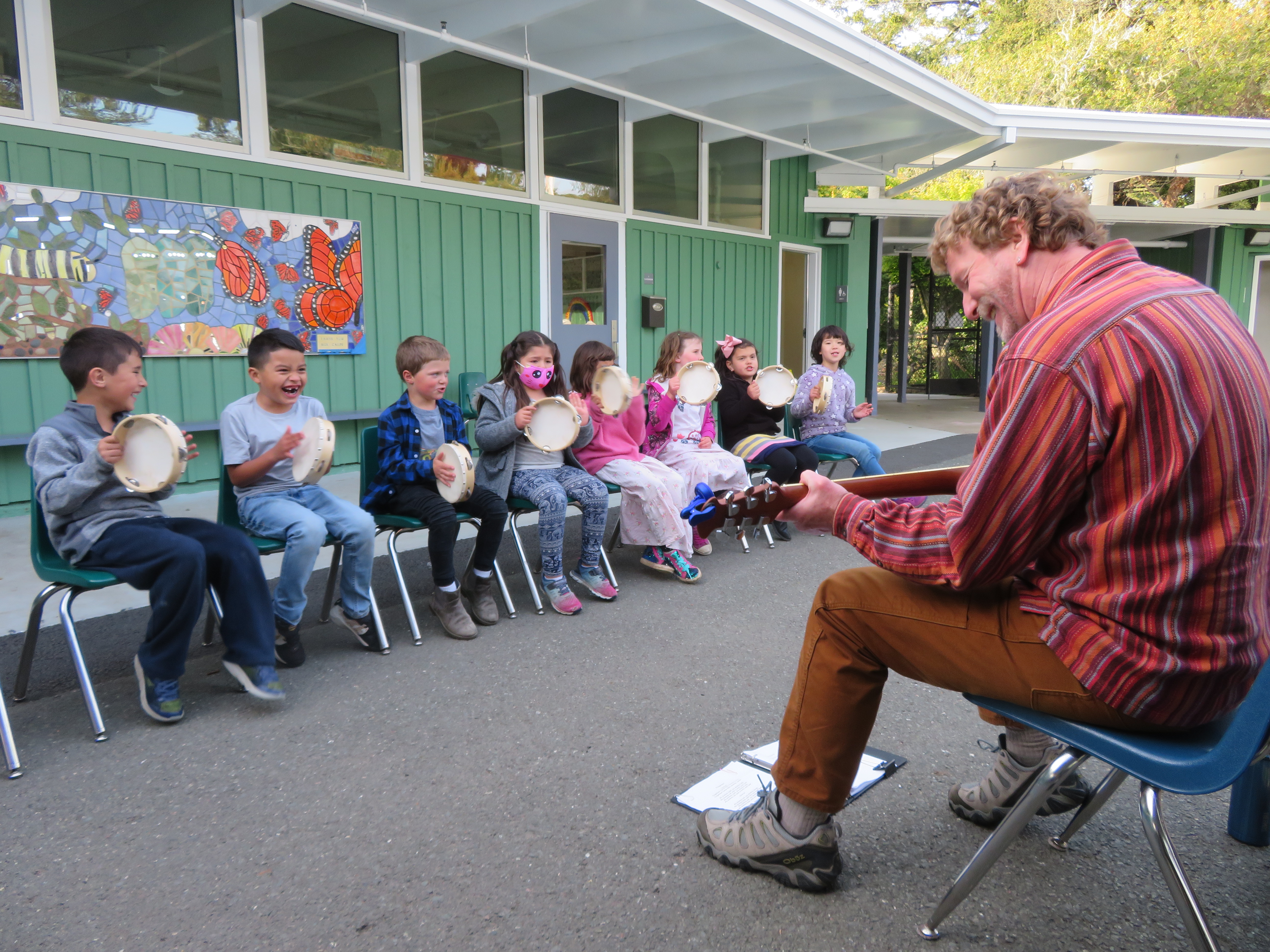 Music concert outside