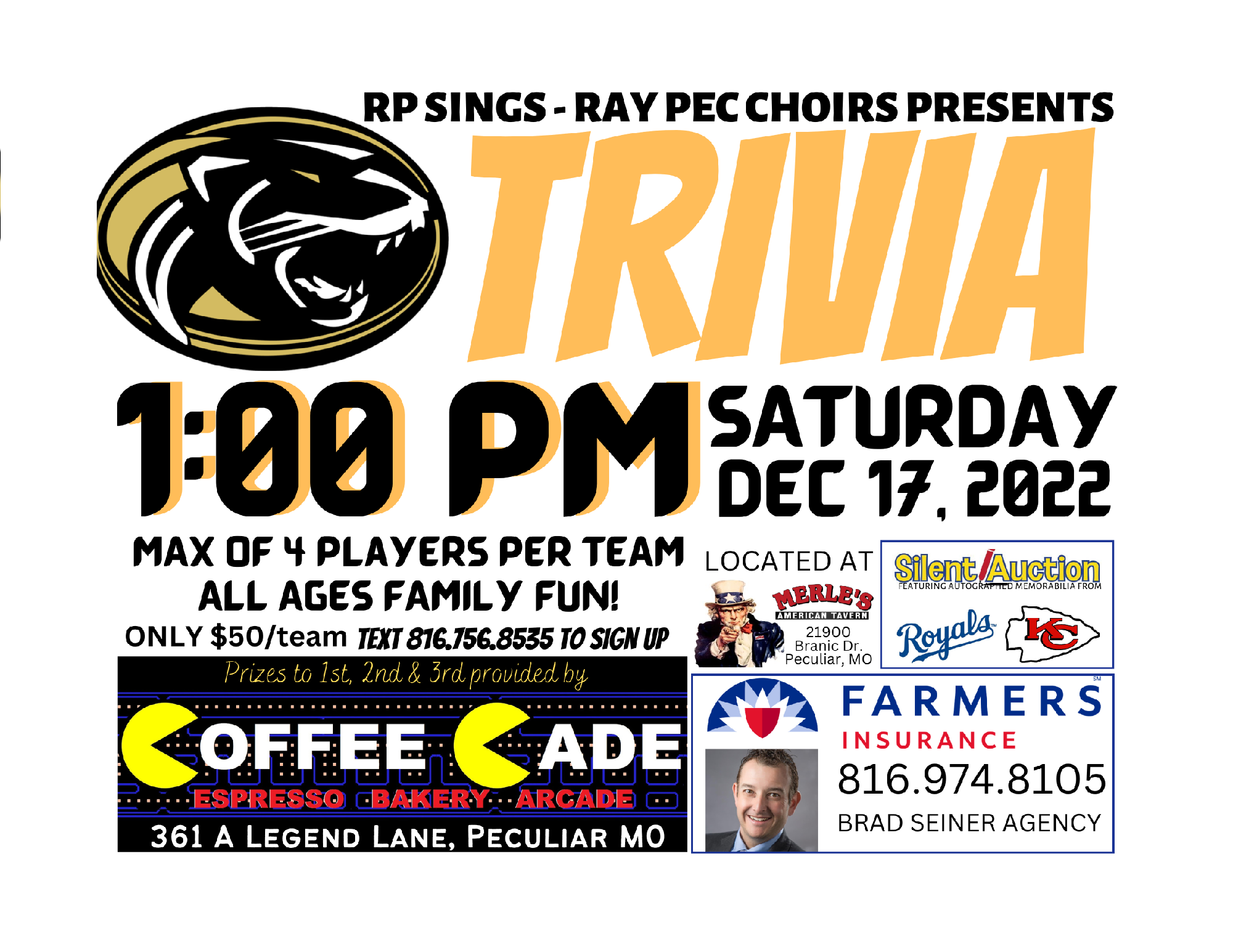 Graphic about RP Sings Trivia Night
