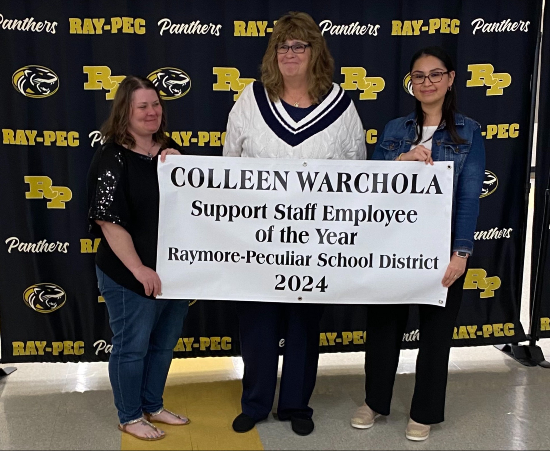 Support Staff Employee of the Year Colleen Warchola
