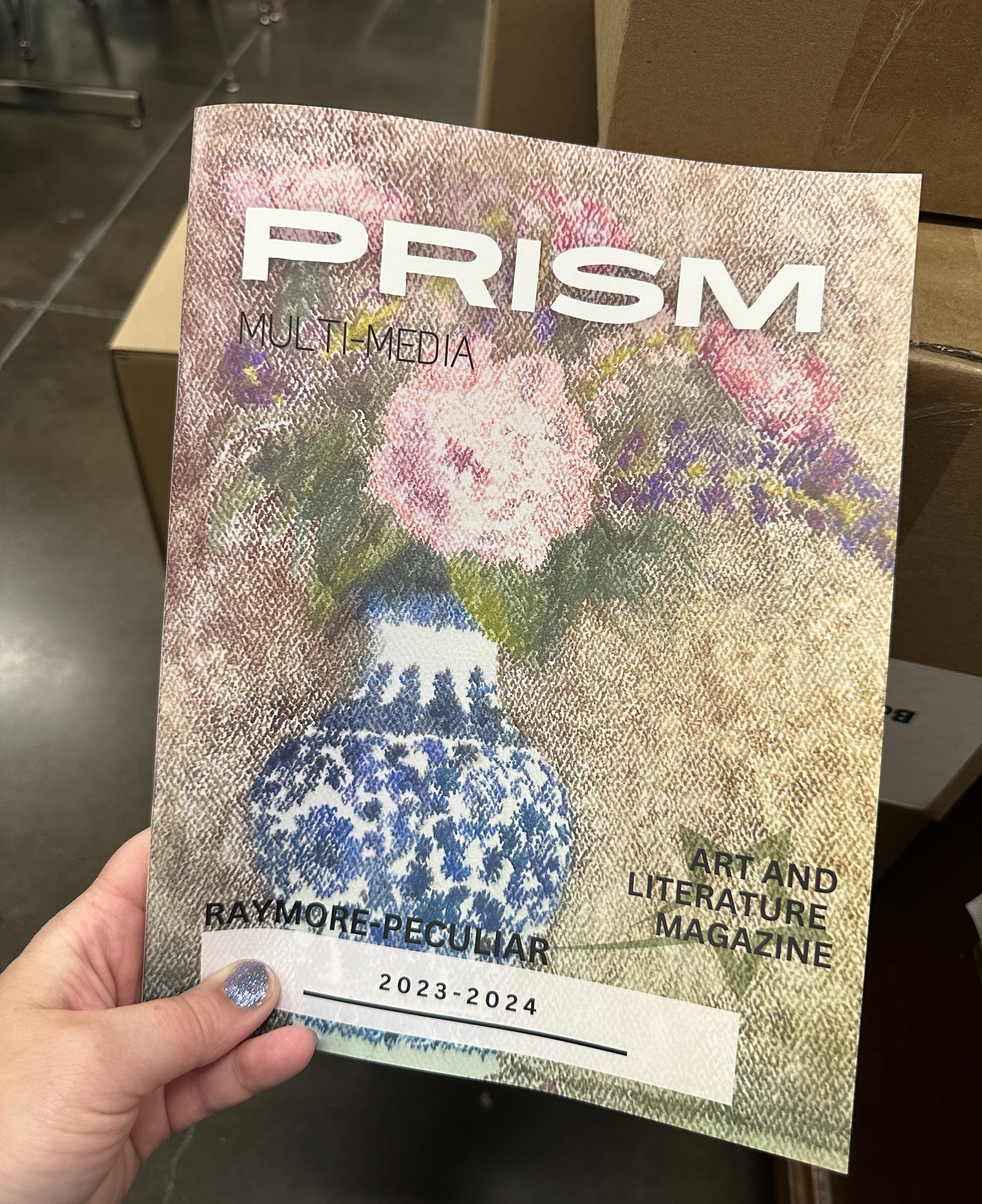 Cover of PRISM magazine