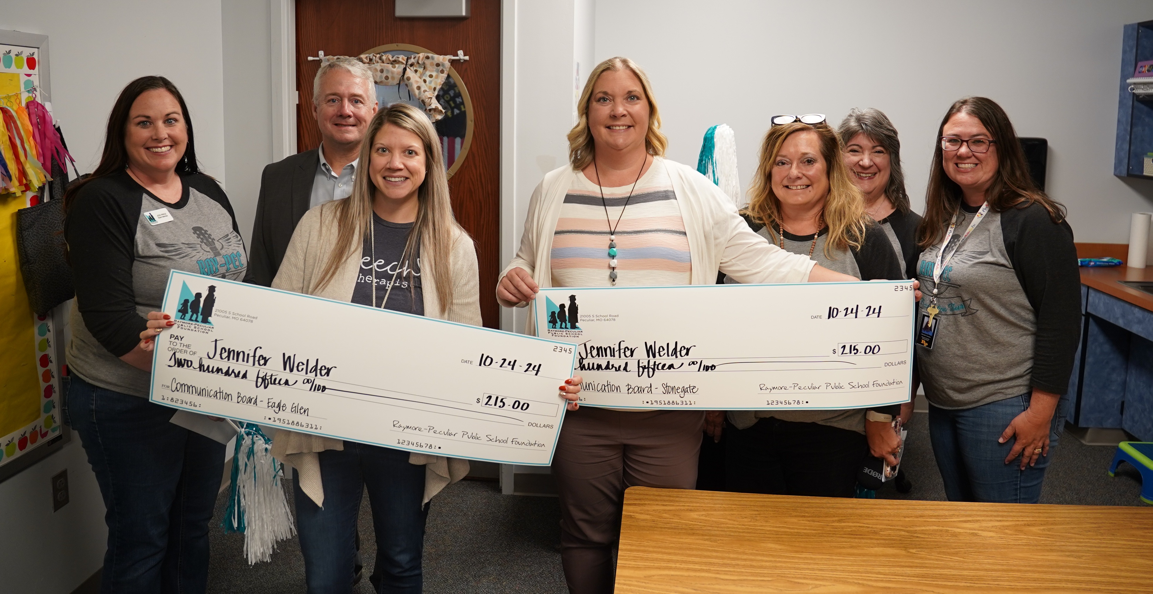 Jennifer Welder received two grants