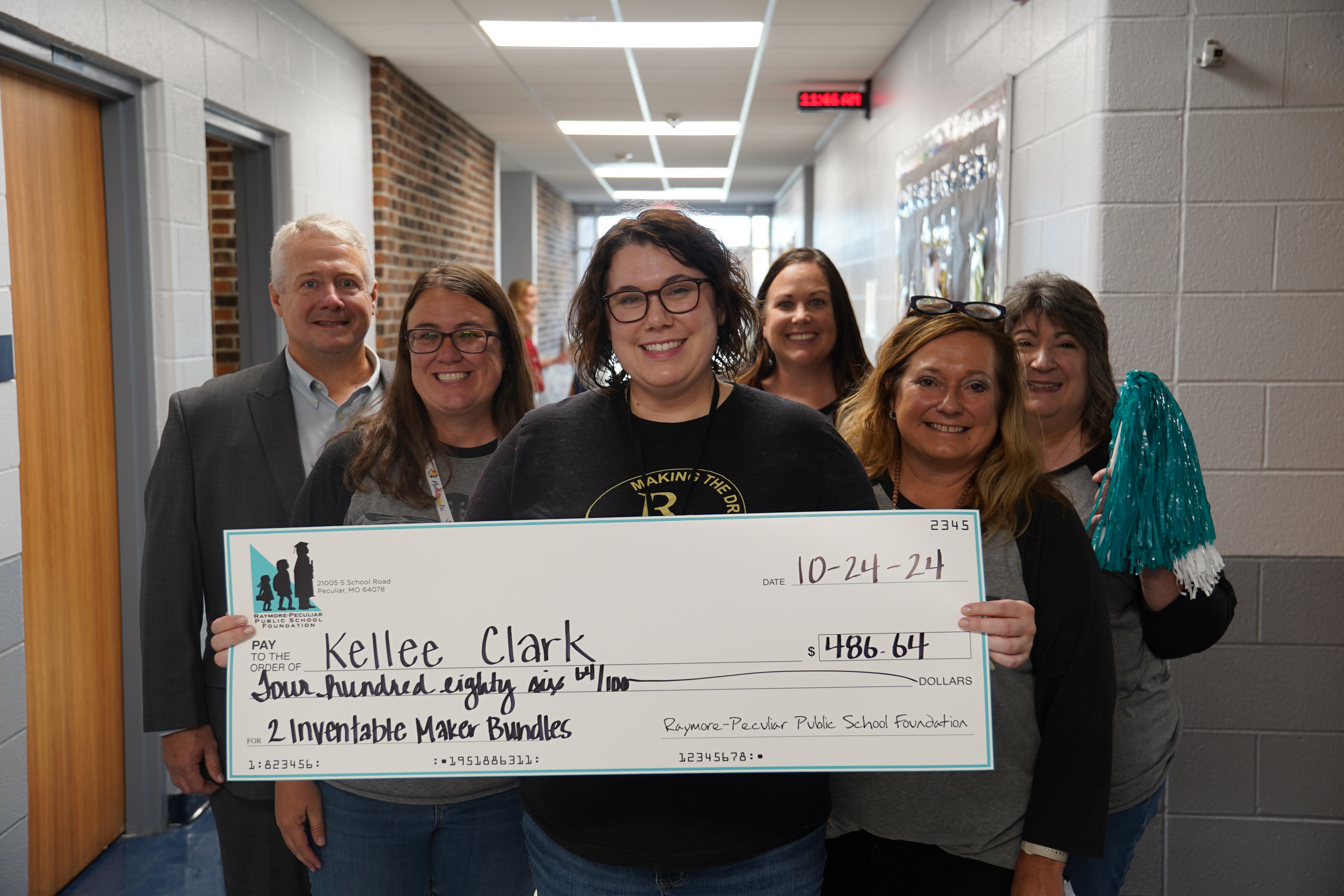 Kellee Clark received a grant from the Foundation