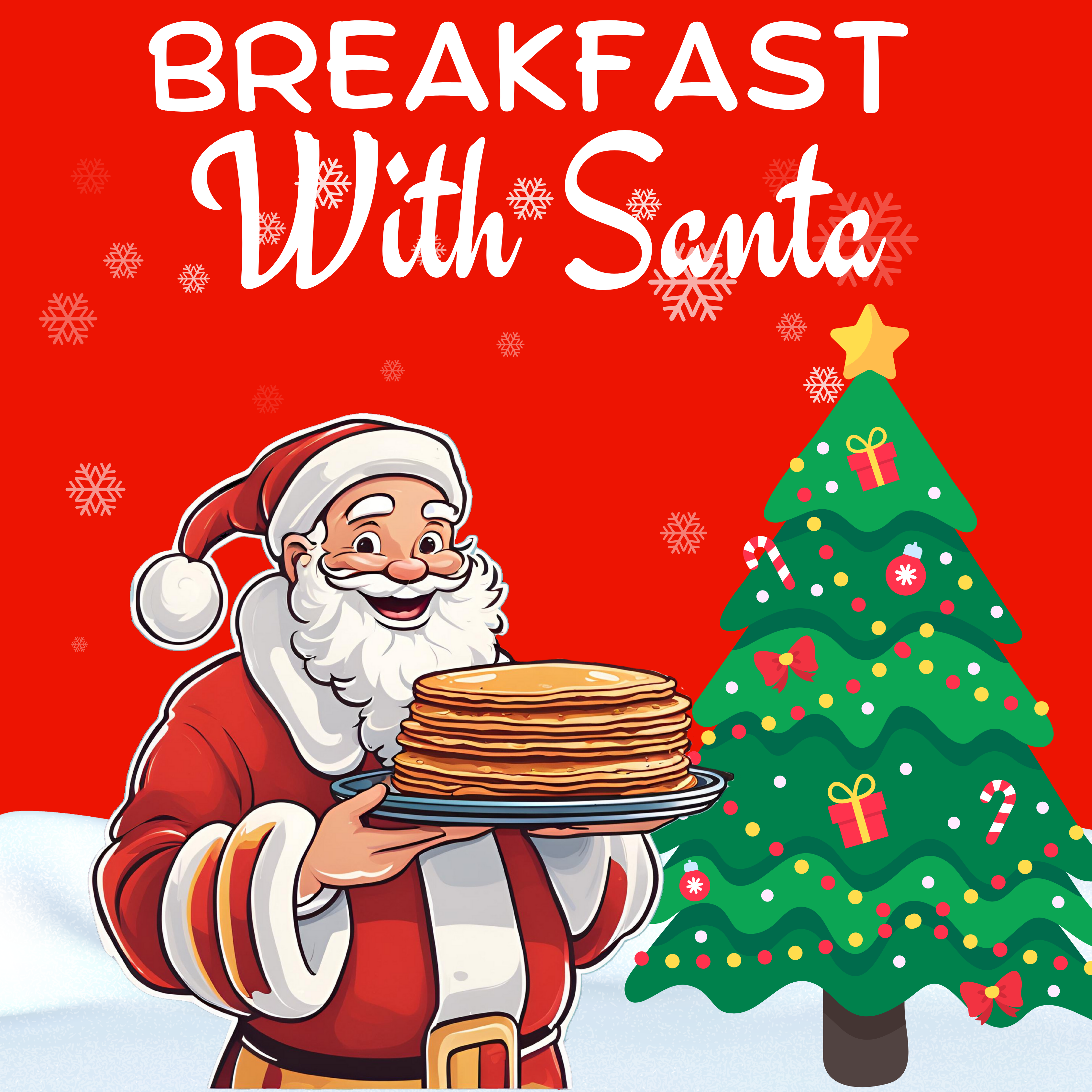 Breakfast with Santa graphic