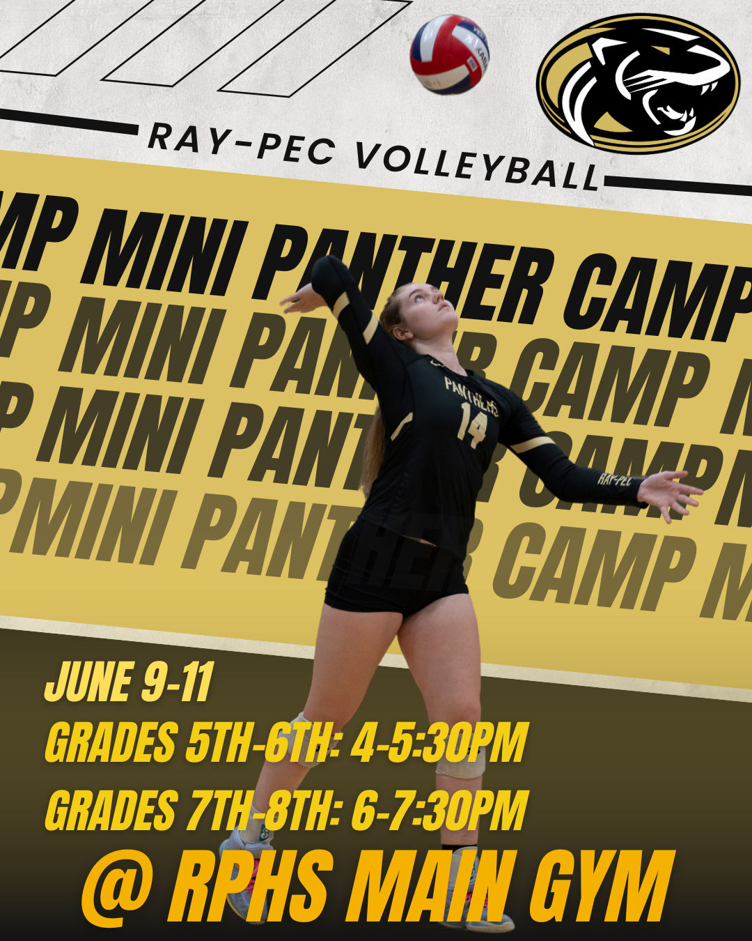 Ray-Pec Volleyball Camp