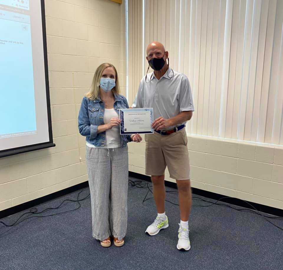 Board honors Volunteer of the Year