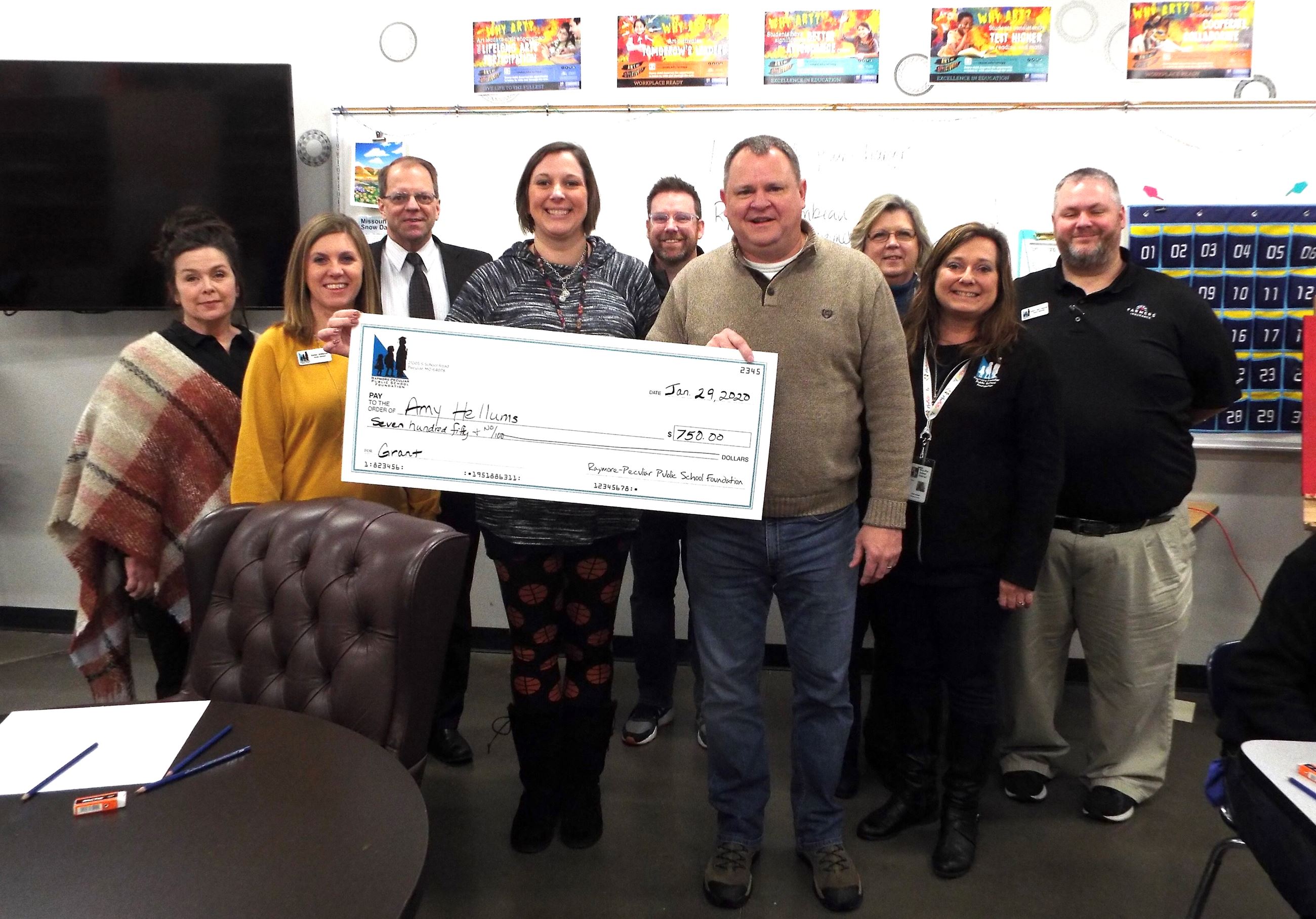 Grant to purchase color printer