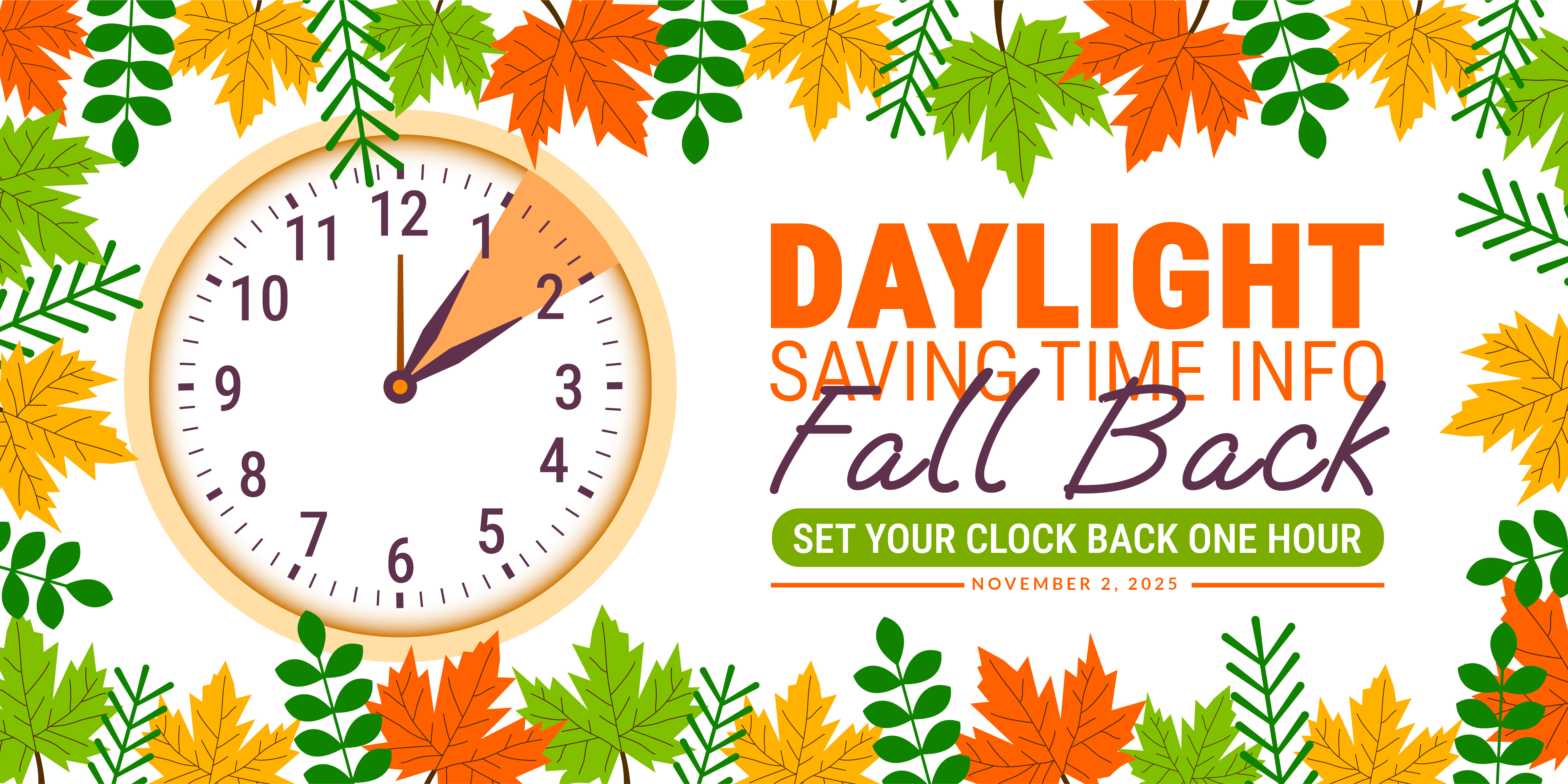 daylight saving time ends