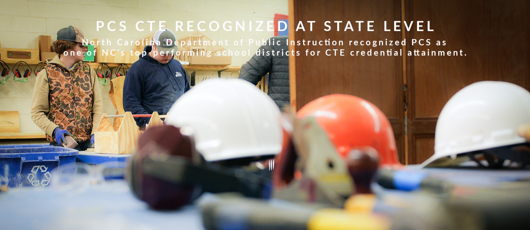 PCS CTE recognized by NCDPI