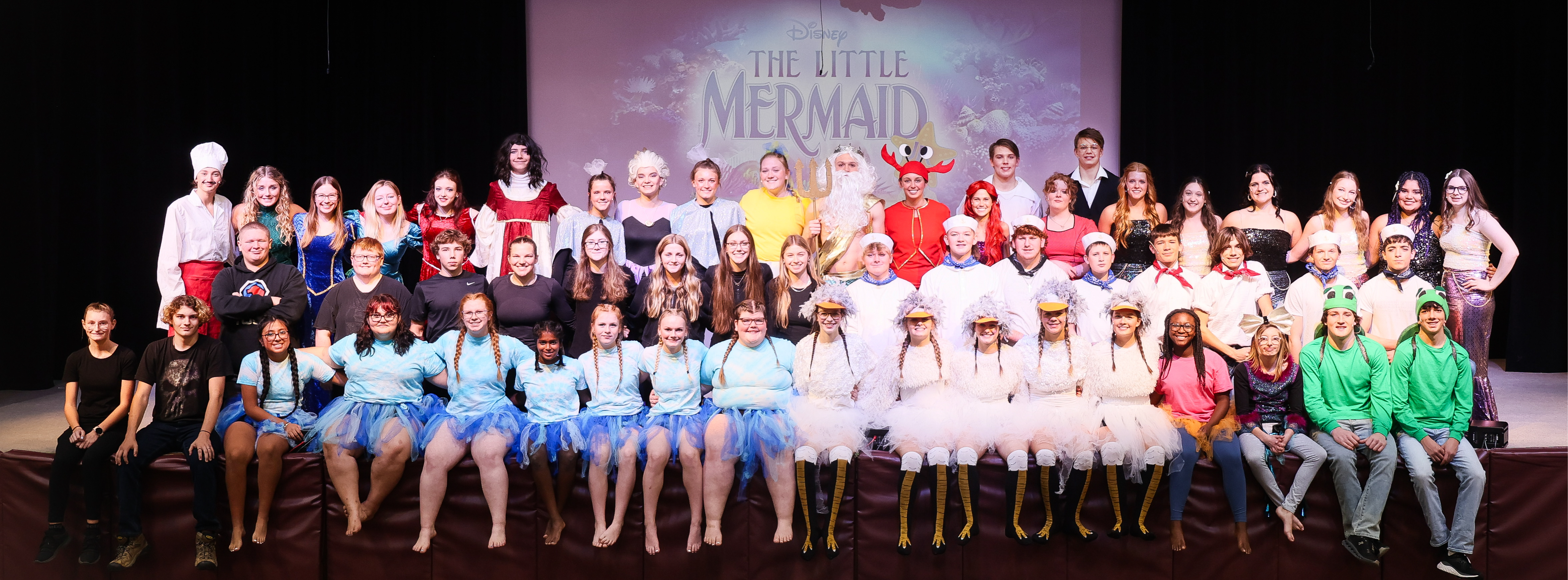 Little Mermaid Jr. Cast Photo