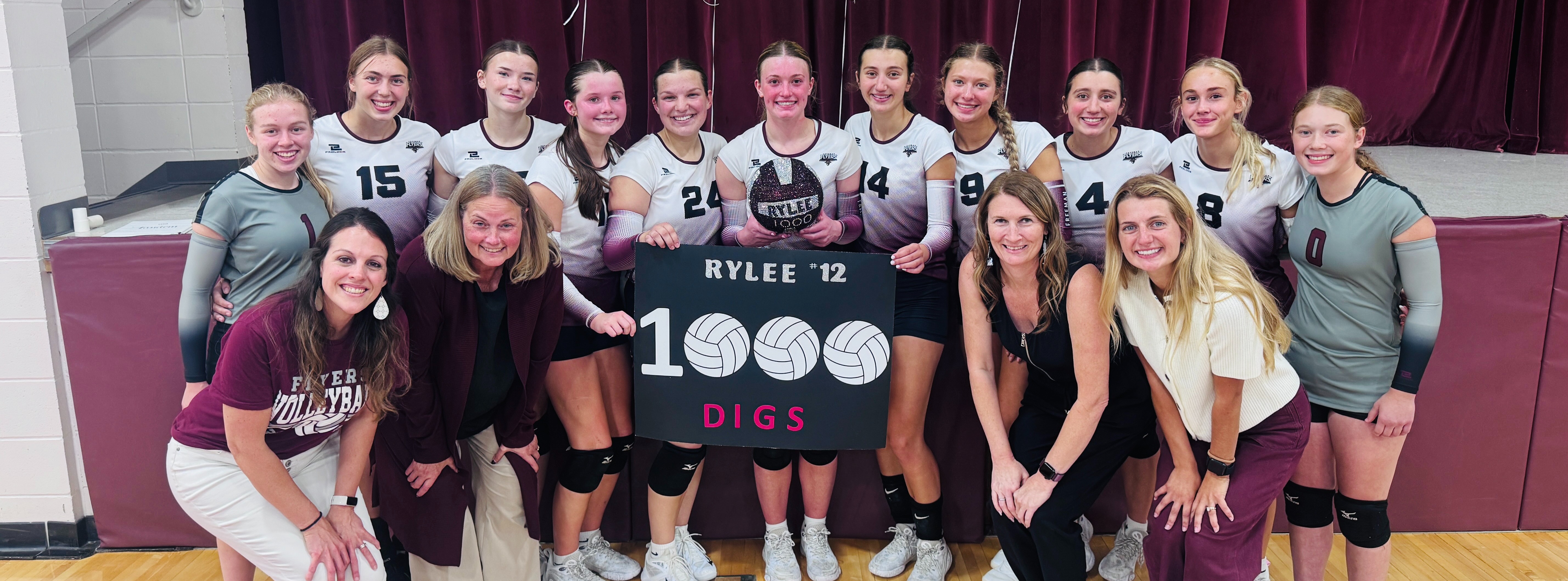 rylee peters 1000 digs