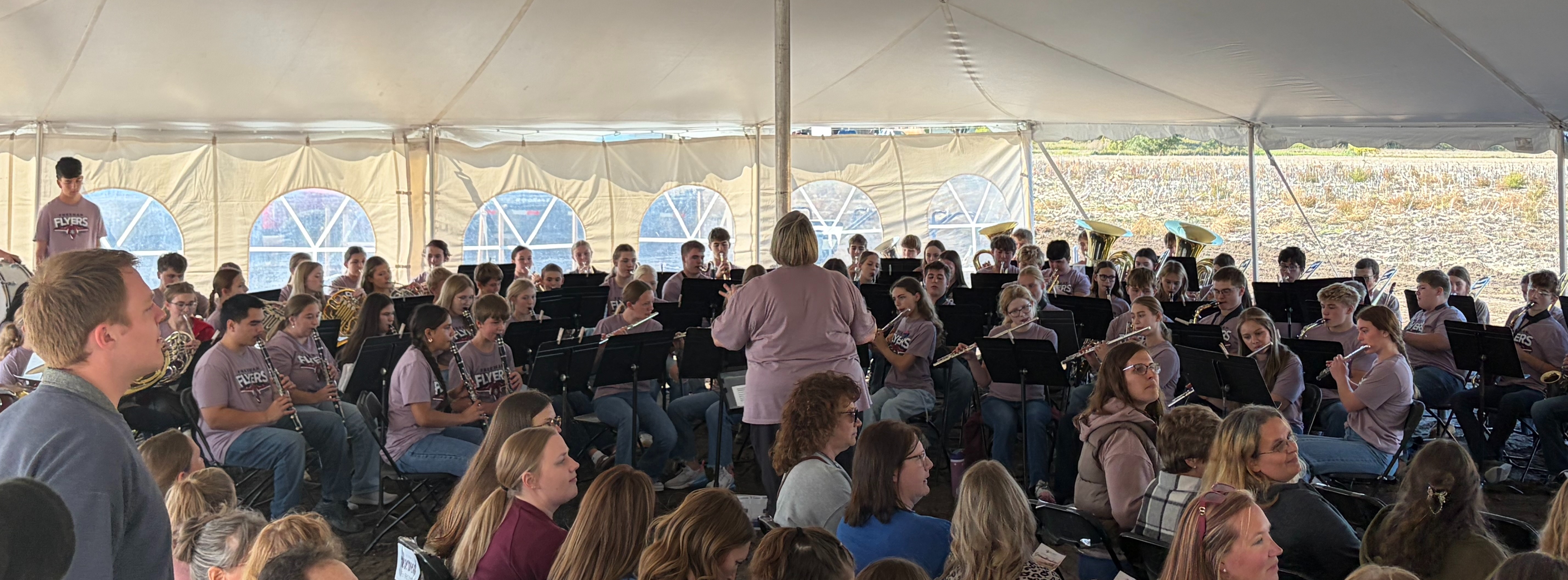 FHS Band at FRHS Groundbreaking