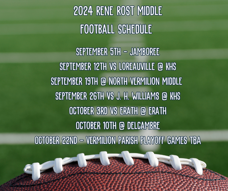 2024 Football Schedule