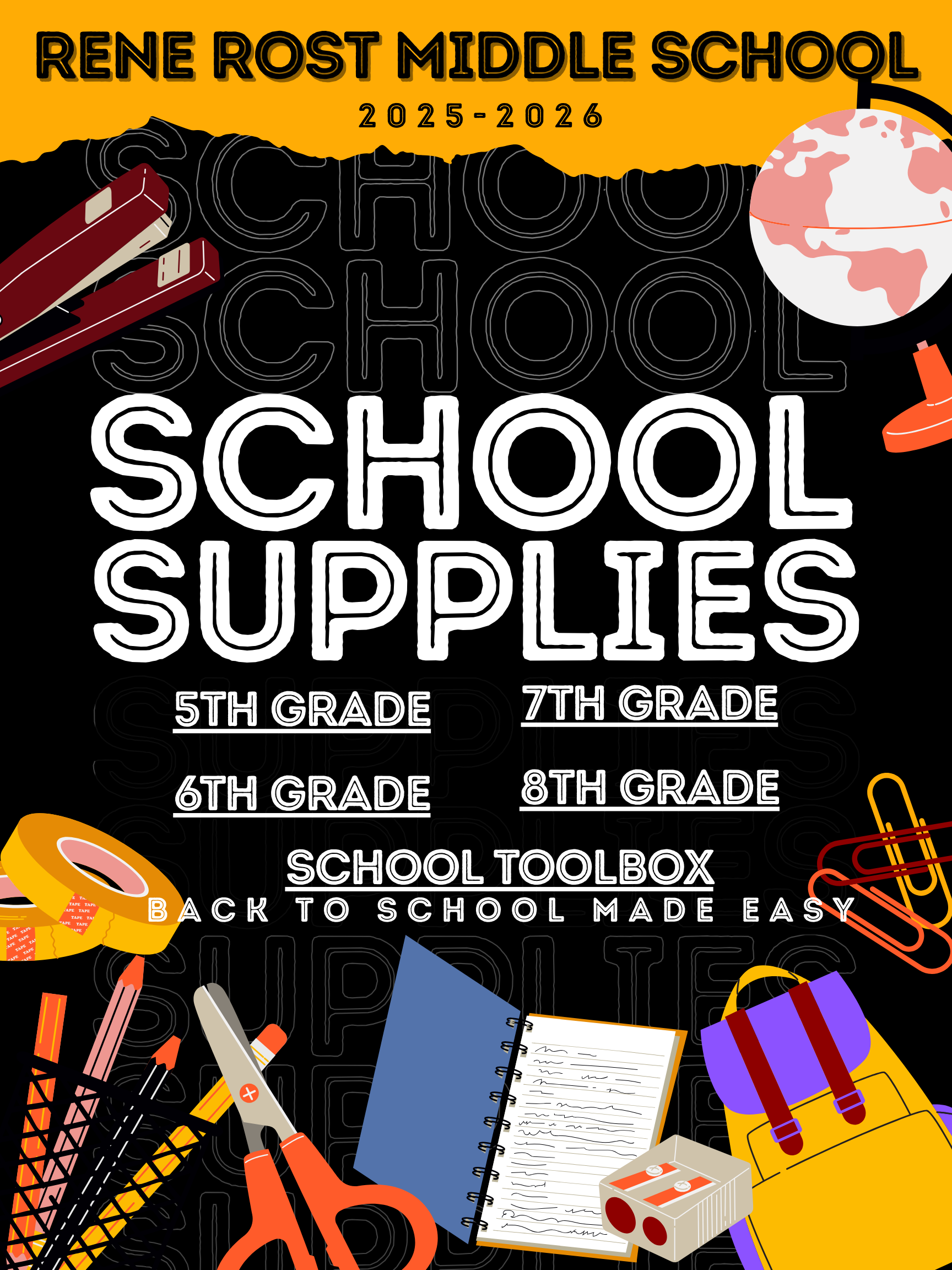 School supplies