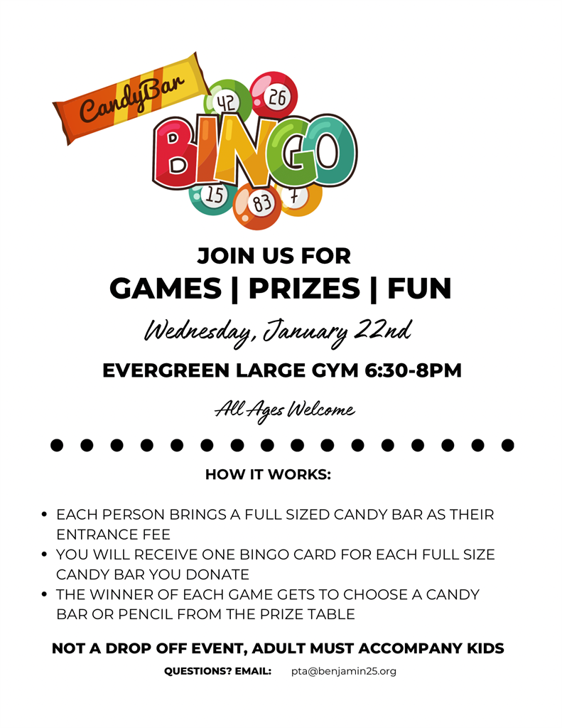 candybar bingo