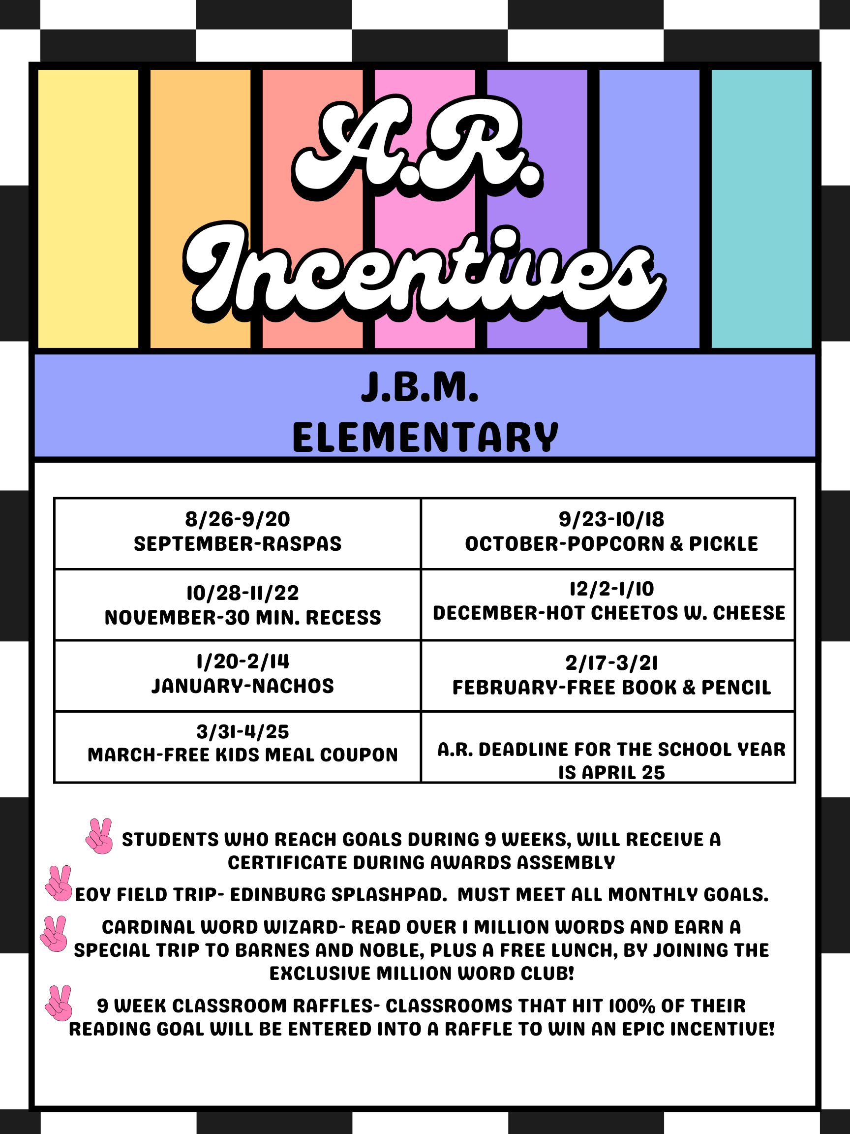 24-25 A.R. Incentives