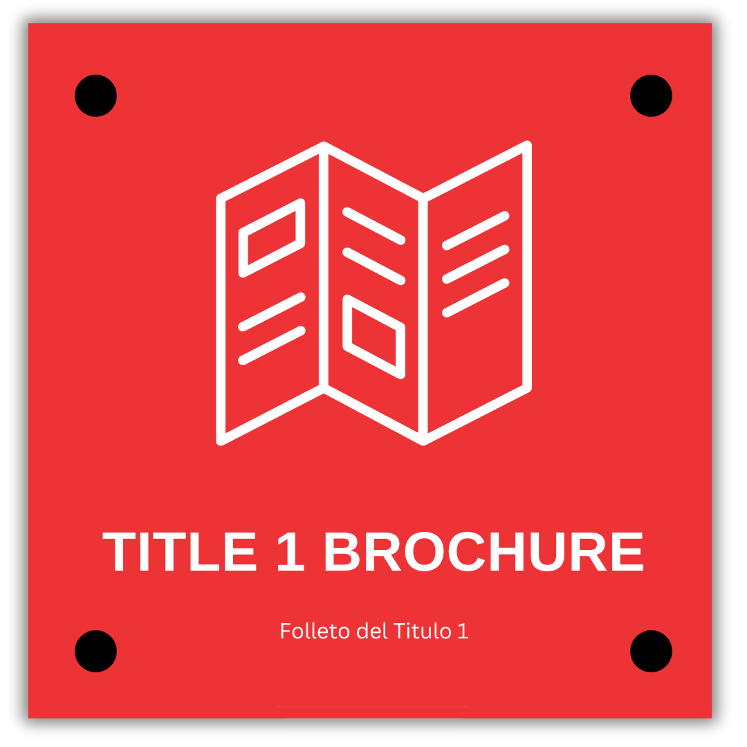 Title 1 Brochure