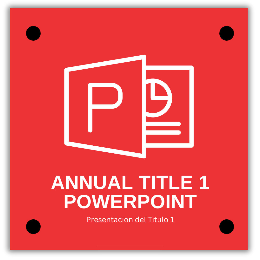 Annual Title I Meeting PowerPoint