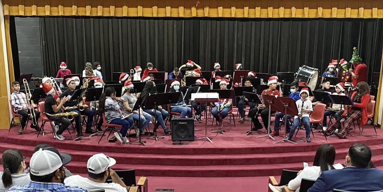 Ms at Christmas concert