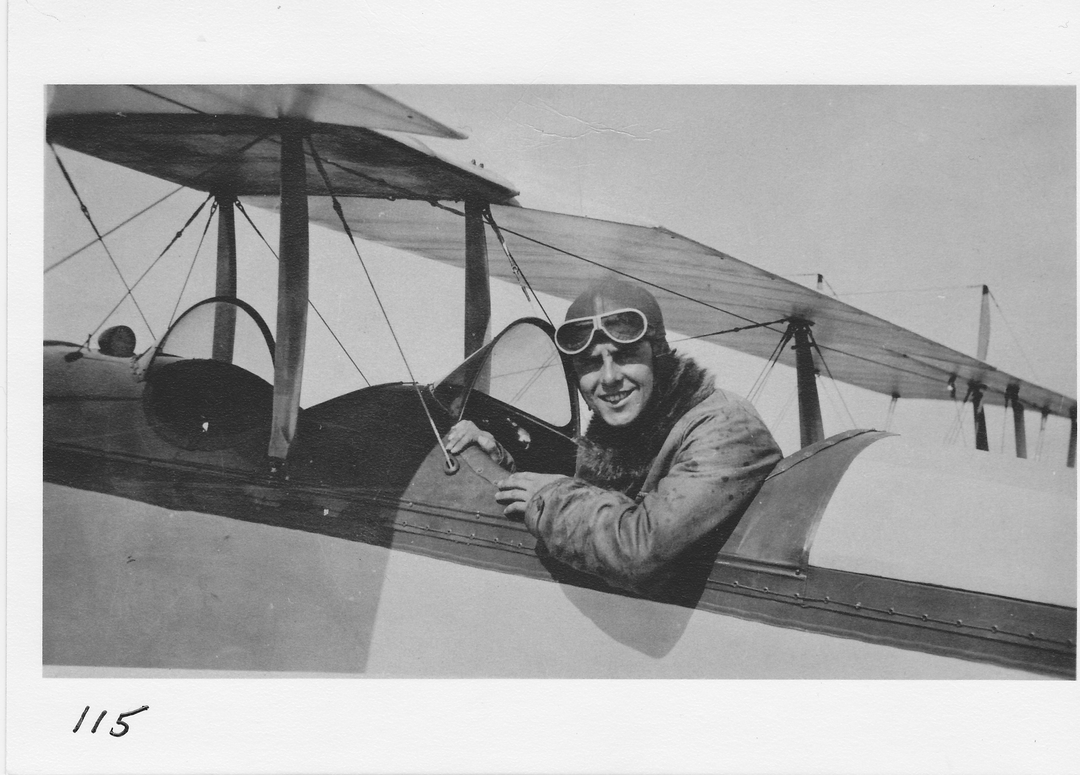 Simon Hotchidurion Dicran, husband of Helen Blair, World War I pilot killed in 1919.