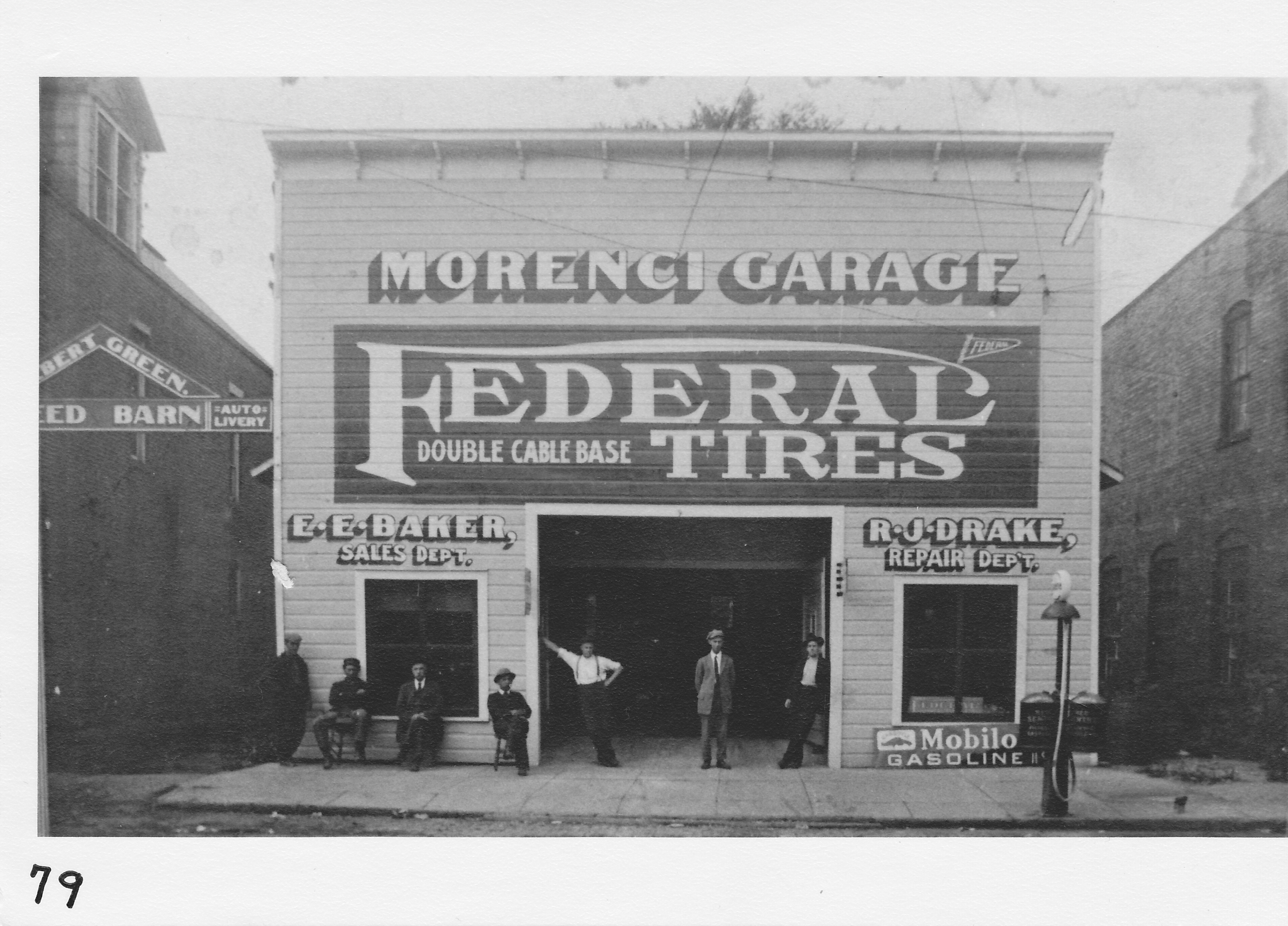 Morenci Garage on North Street.