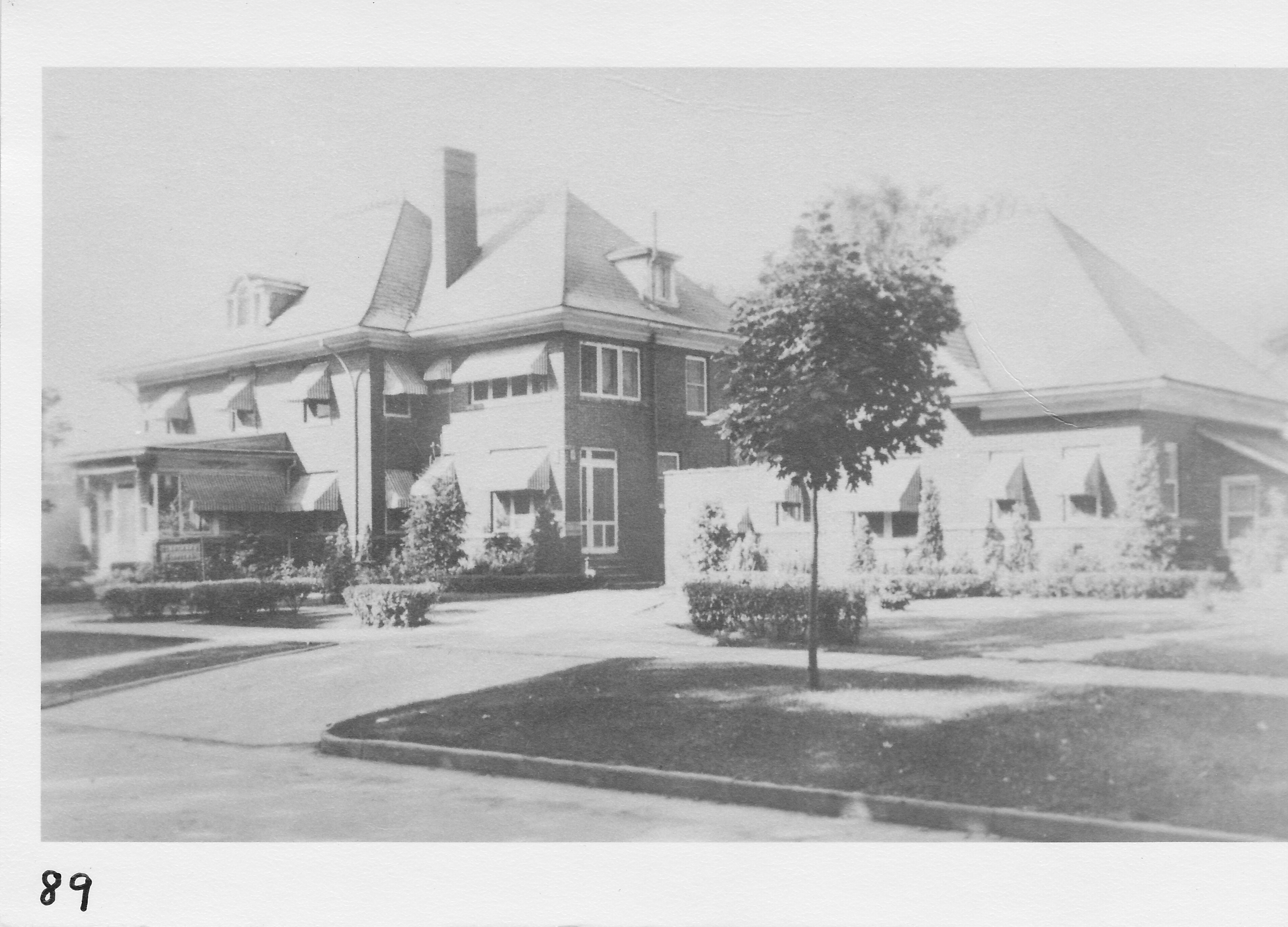 Blanchard Hospital (the second location) in the former home of Dr. H.L. Older.  The first one was located in an old dwelling on the side of a city parking lot, east of the Village Inn.