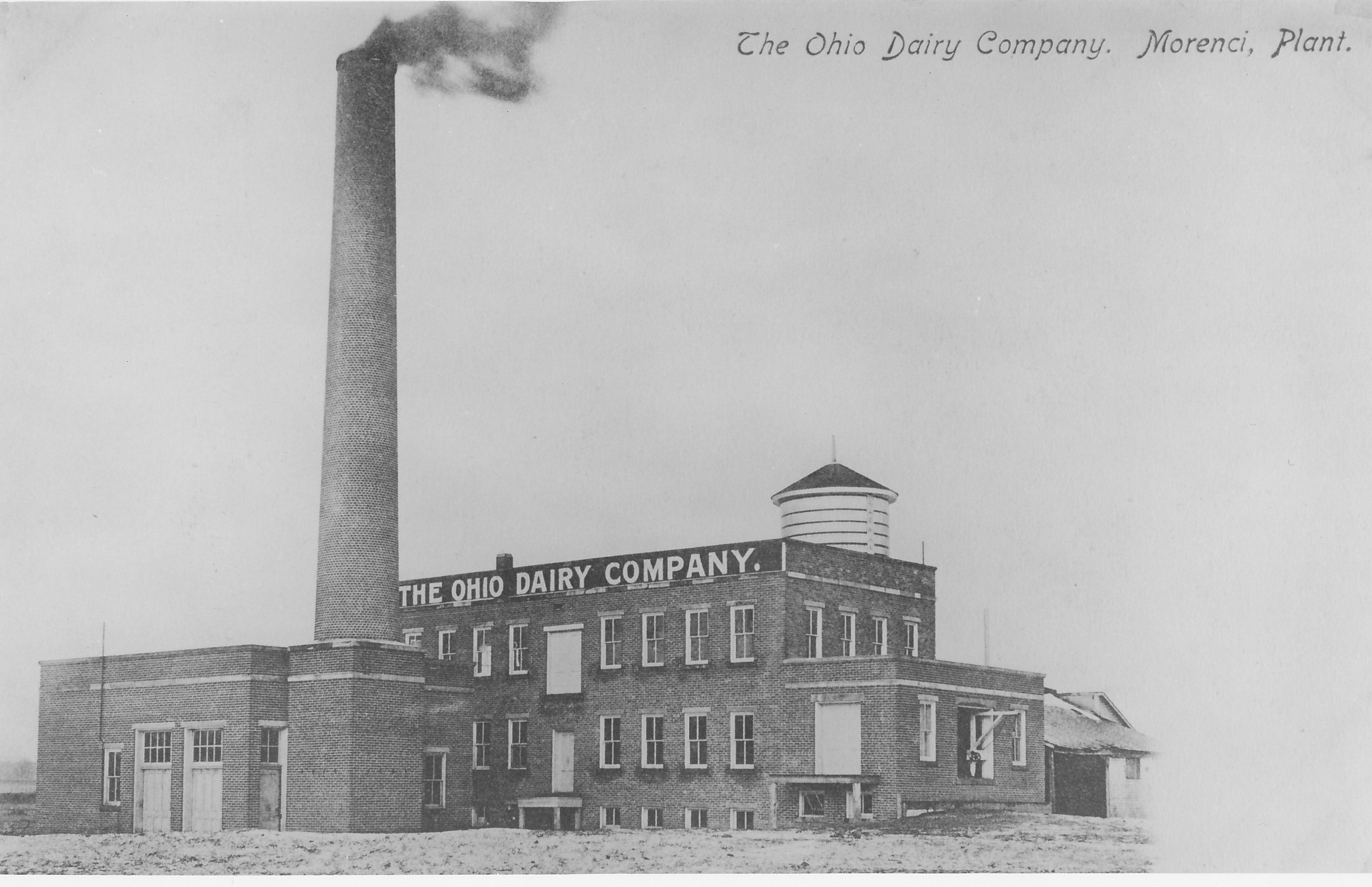 Ohio Dairy Company.  Building became part of Parker Rust Proof.  South side view.