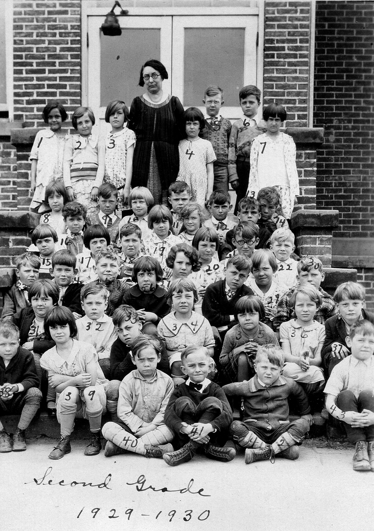second grade 1929