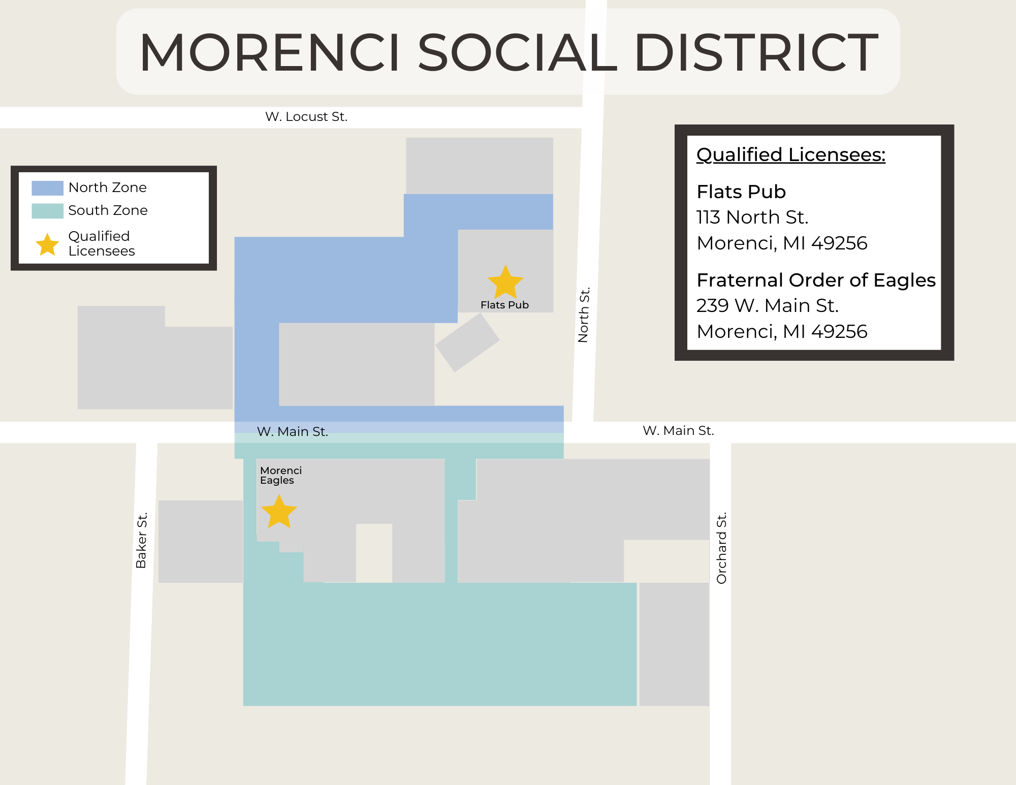 Social District Map