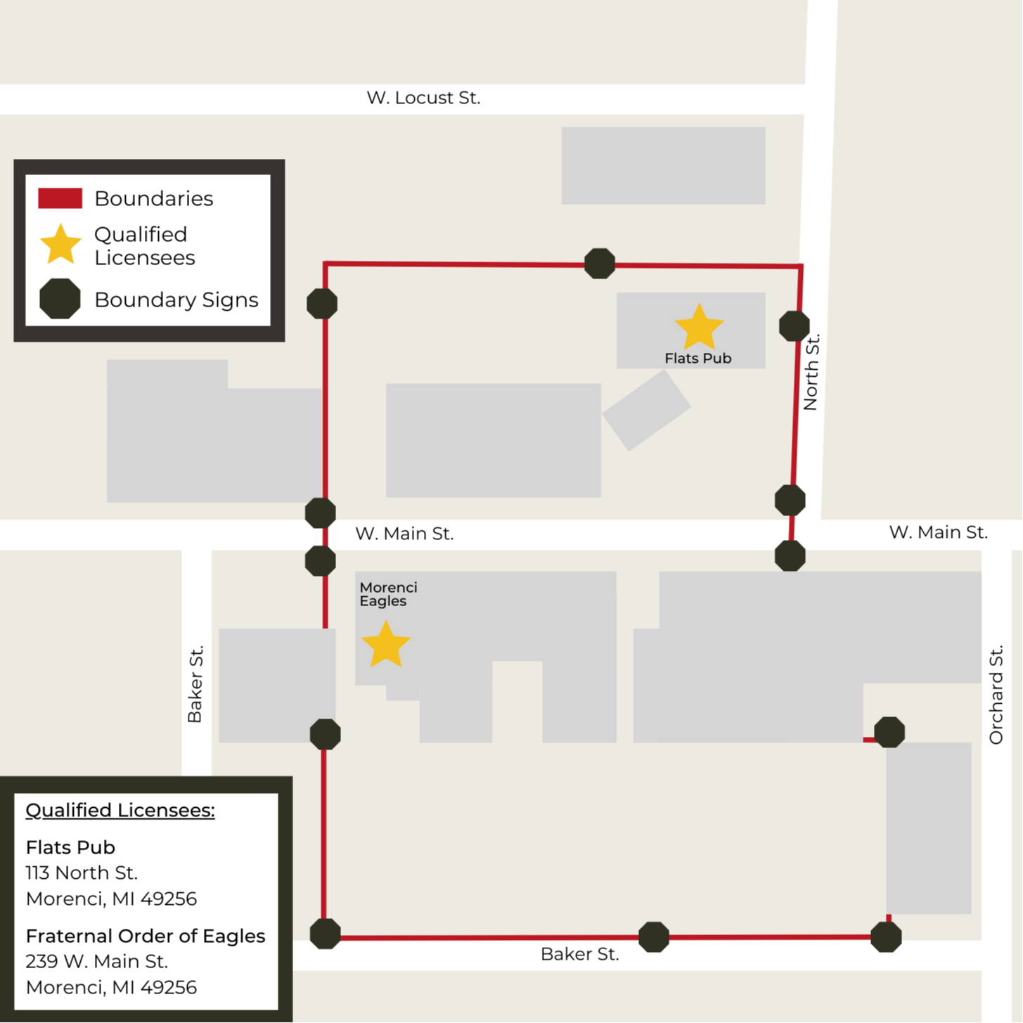 Social District Map