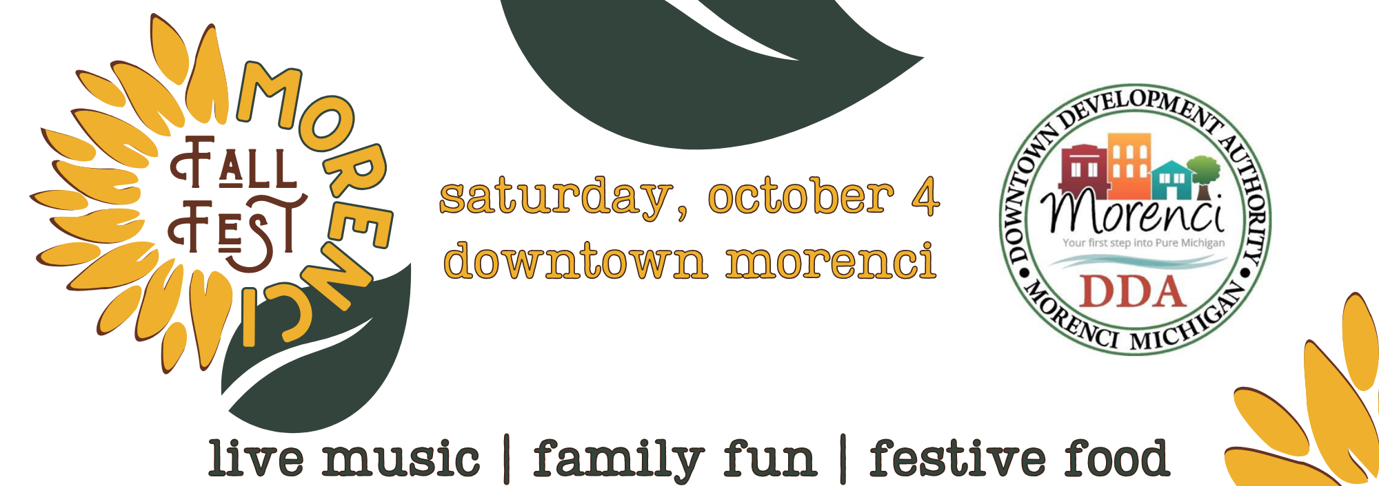 Morenci Fall Fest is Saturday October 4 4-7pm in downtown Morenci