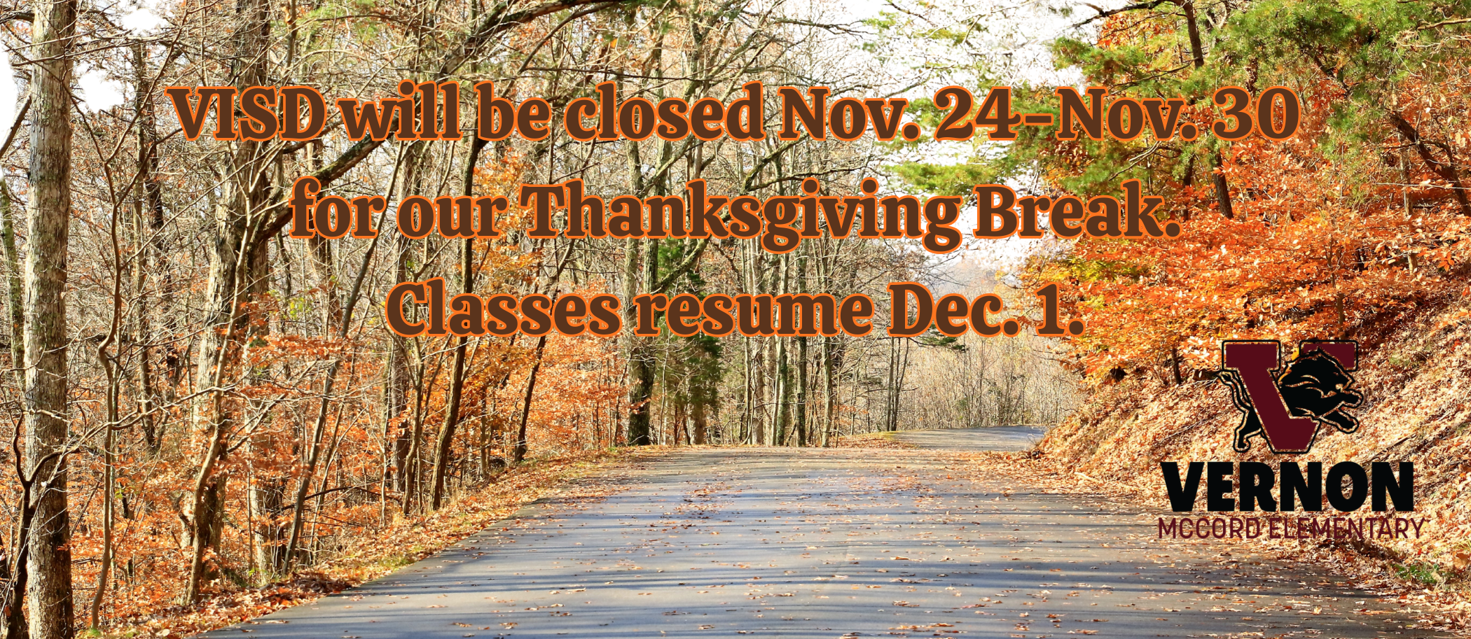 fall break mccord