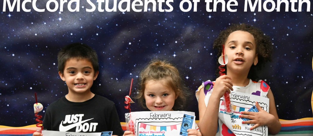 mccord students of month feb