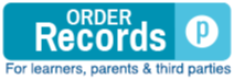 Order records for learners, parents, and third parties