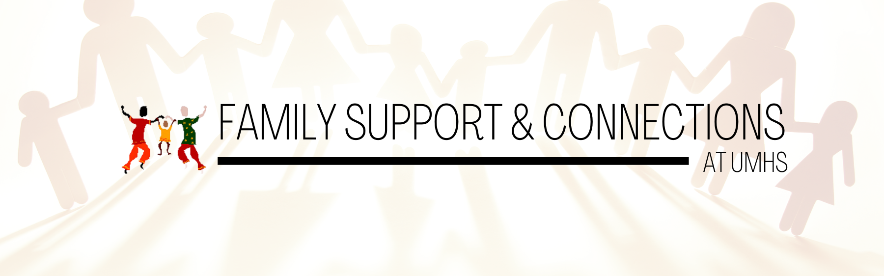 Family Support and Connections logo with people