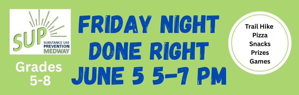 Friday Night Done Right is June 5 from 5-8PM
