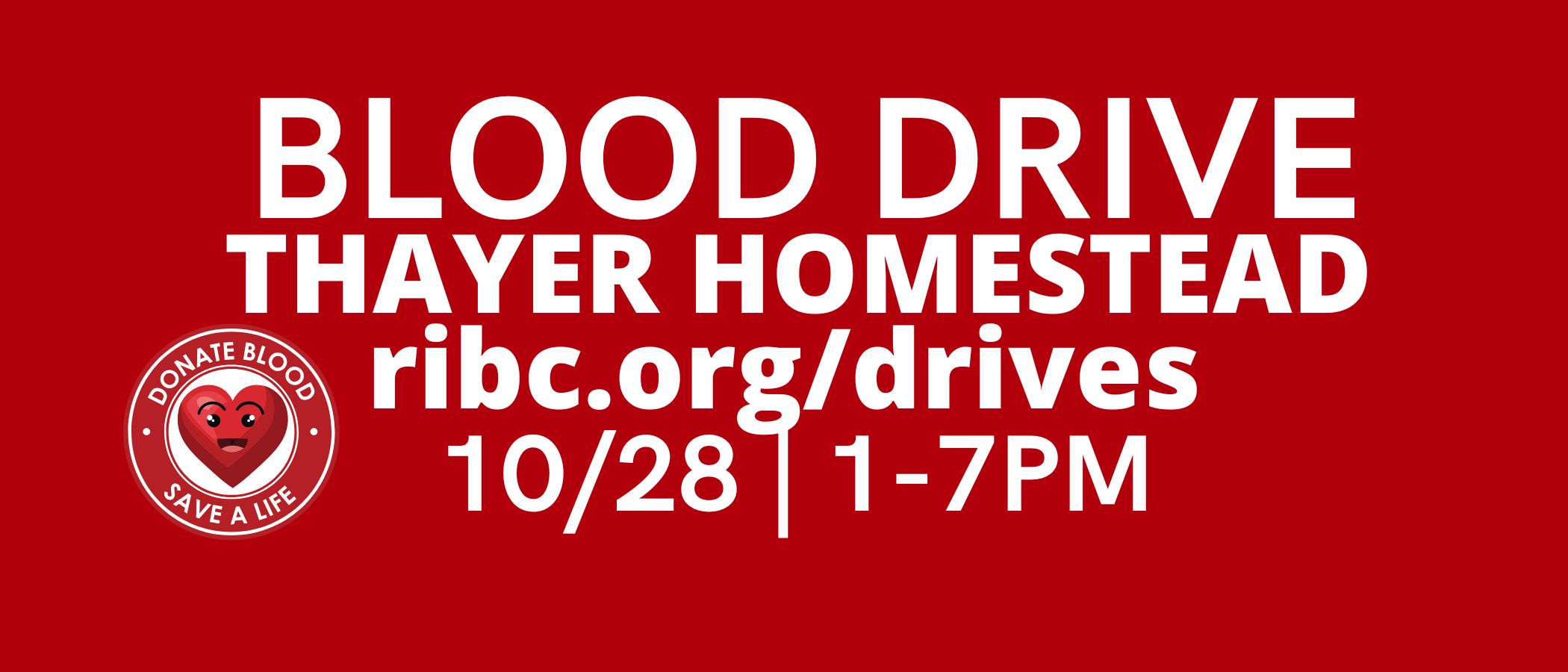 Blood Drive - October