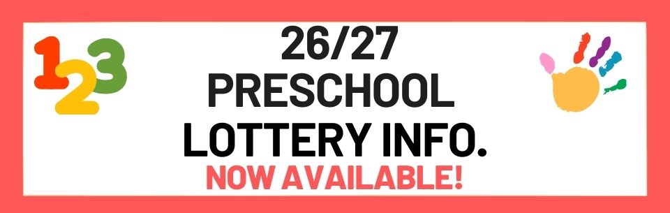 Preschool Lottery 2026