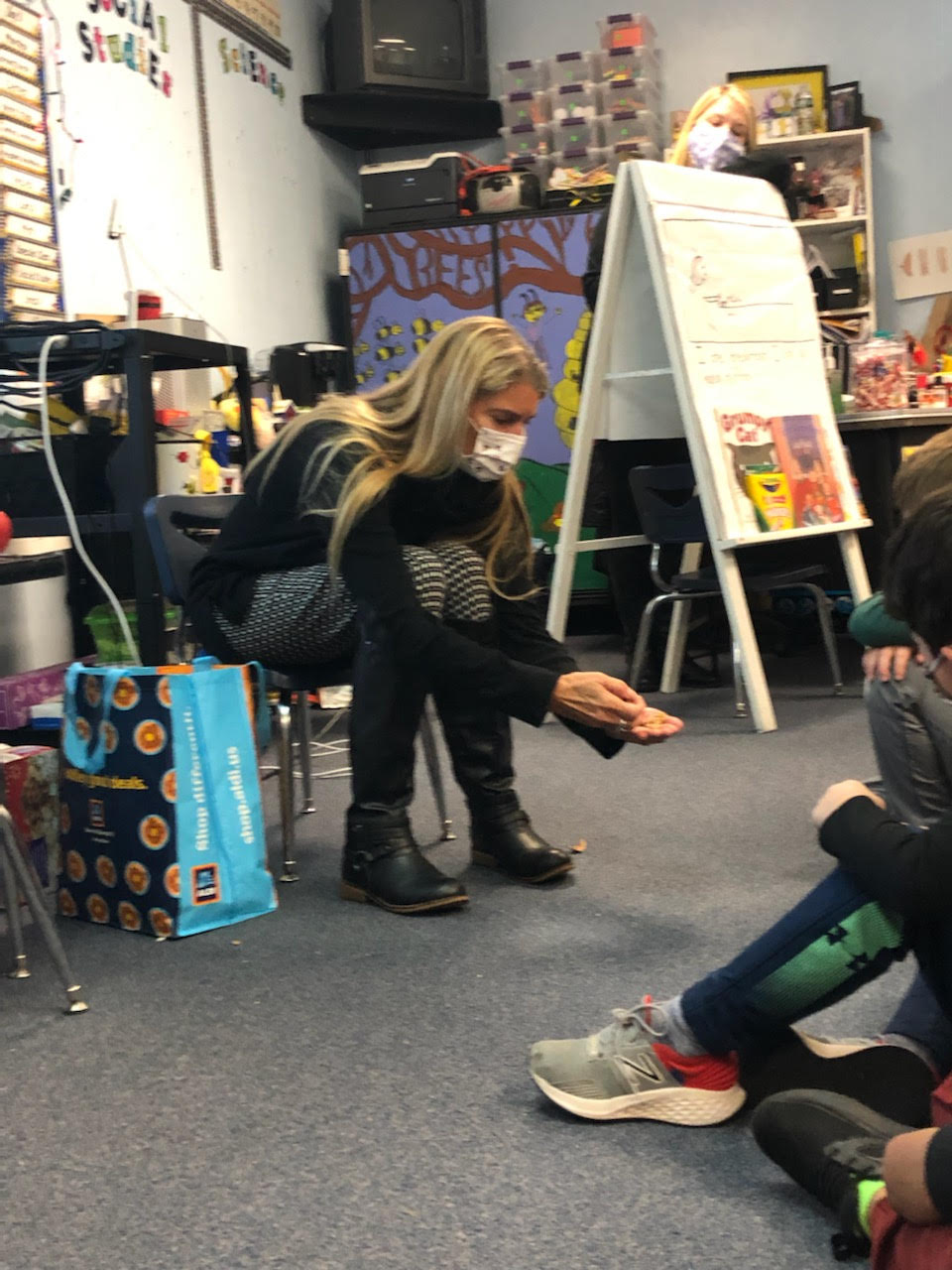 Mrs. Franklin in the classroom