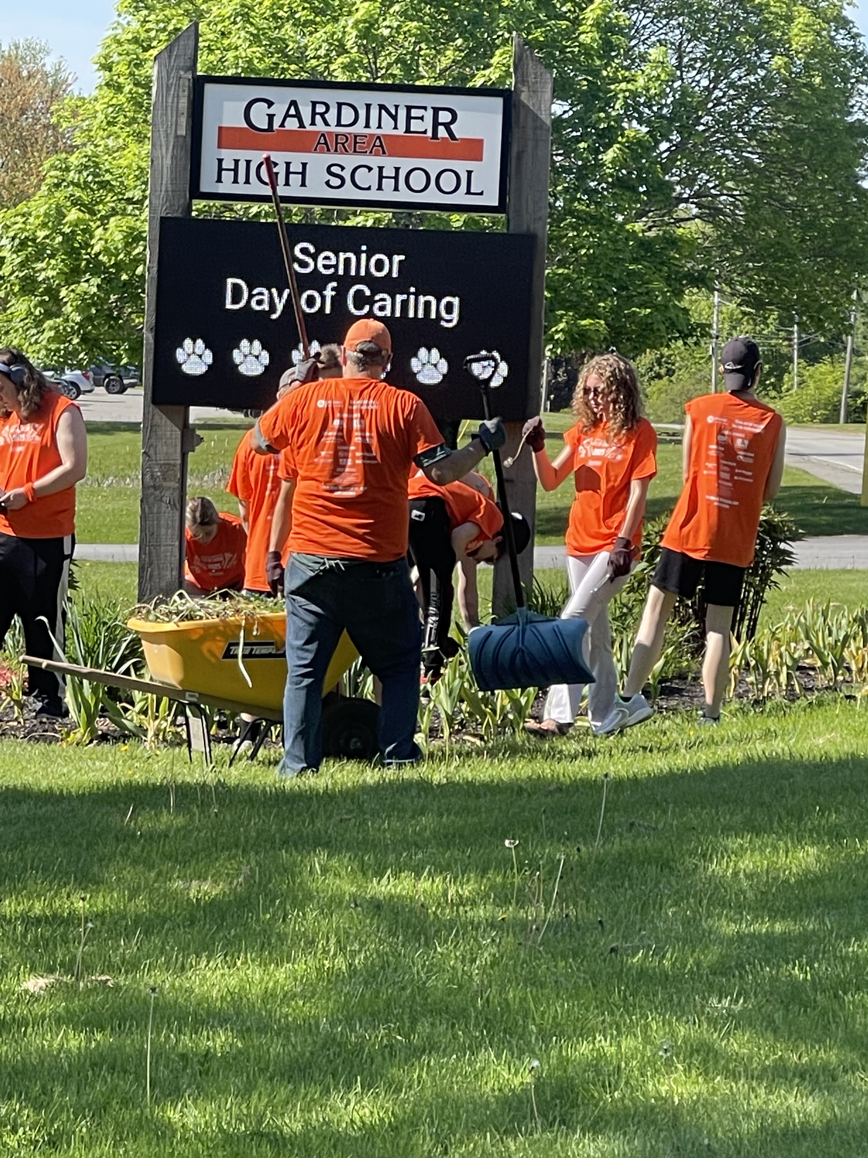 Day of Caring Planting