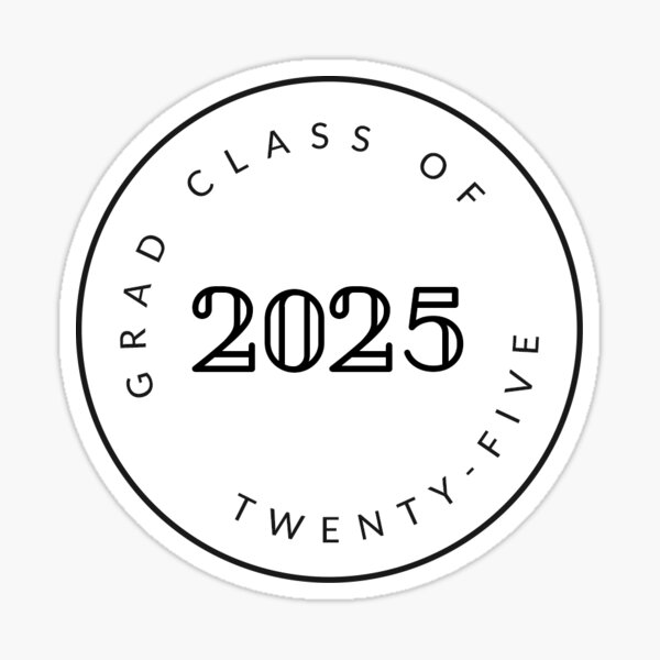 Class of 2025 circle