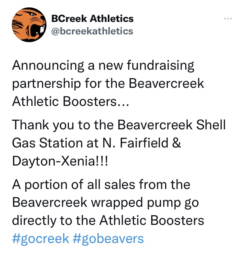 Athletic Boosters Beavercreek Athletics