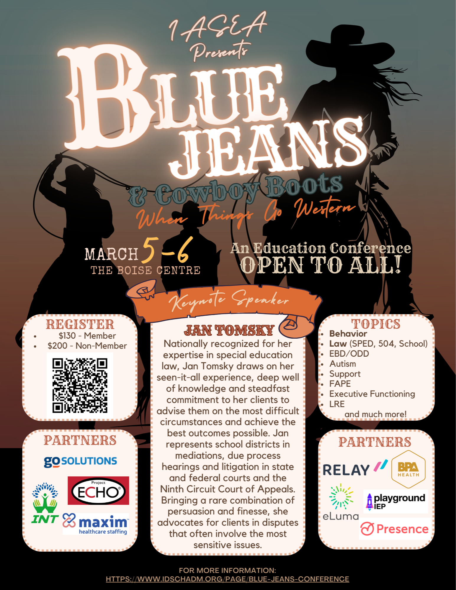 Blue Jeans Conference Poster