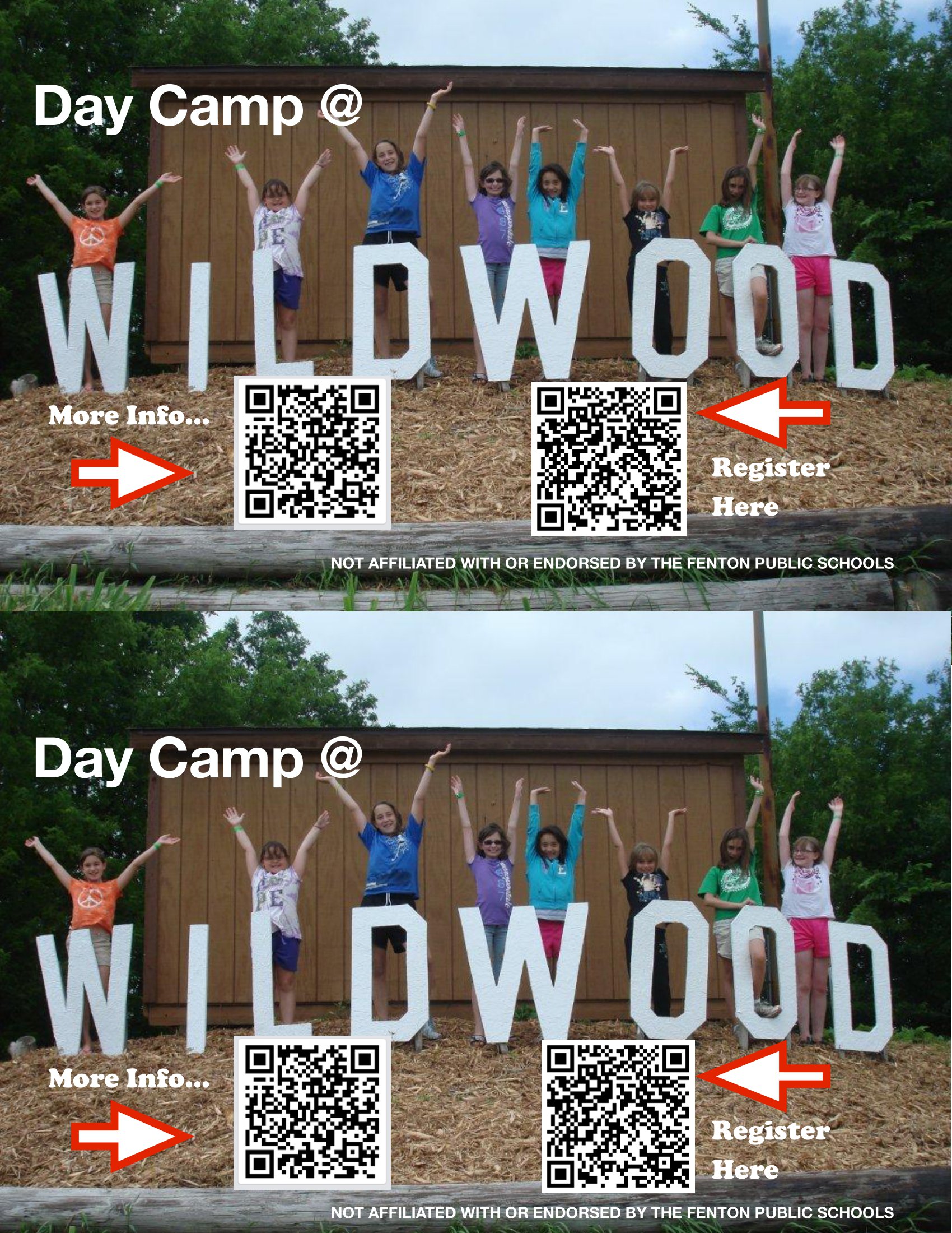 Wildwood Day Camp Flyer